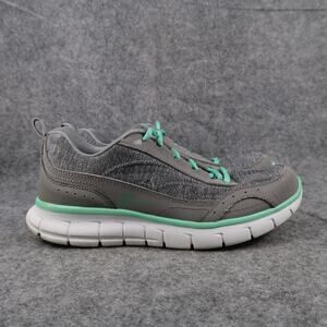 S Sport Shoes Womens 7.5 Athletic Trainers Comfort Walk Run Sneaker Gray Active